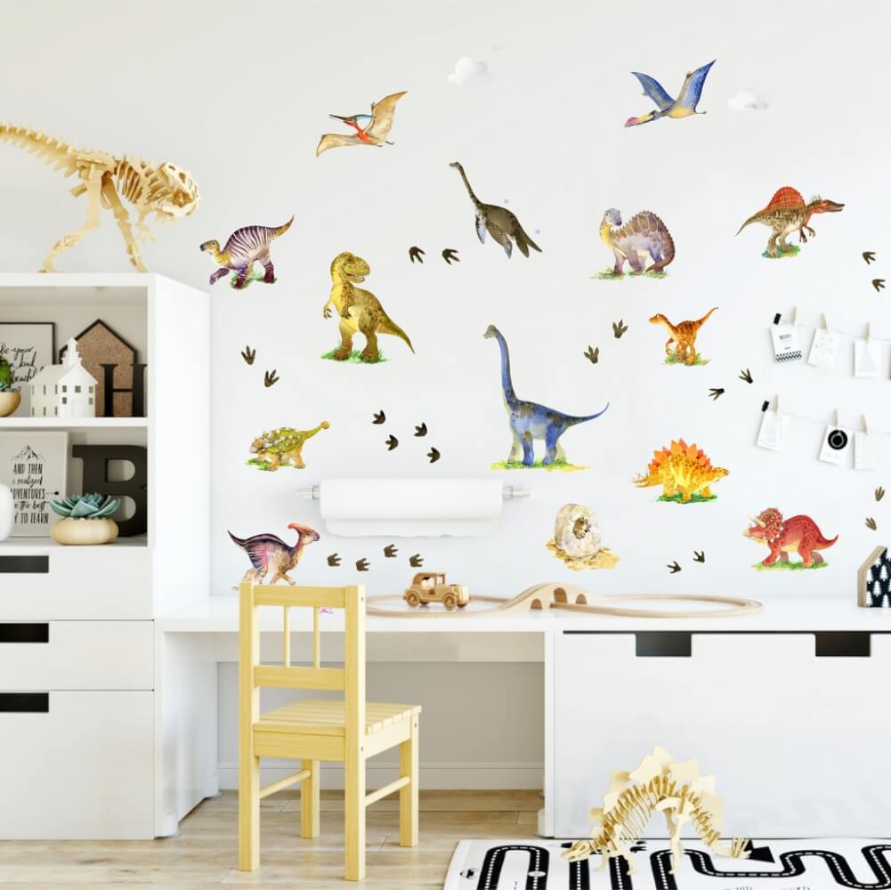 Dinosaurs - self-adhesive wall stickers