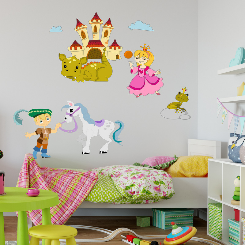 Self-adhesive stickers from fairy-tales