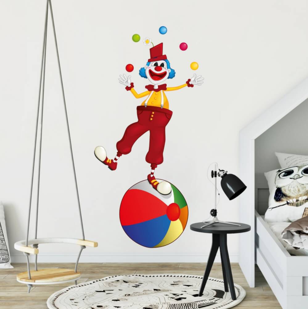 Wall sticker - Happy clown