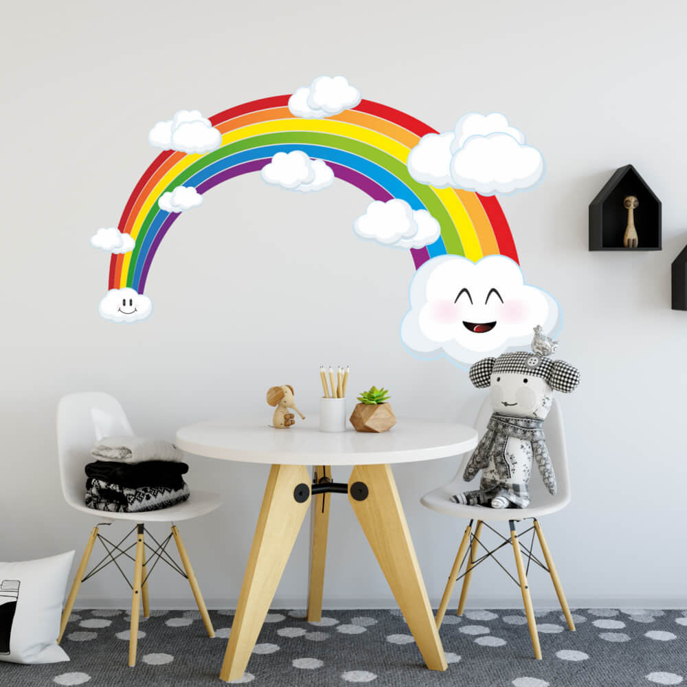 Wall sticker - Happy rainbow