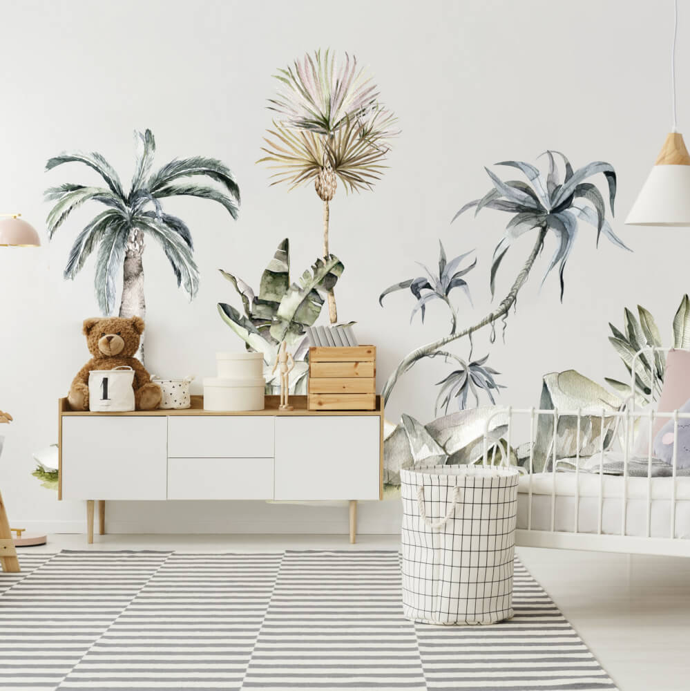 Wall stickers - Tropical trees