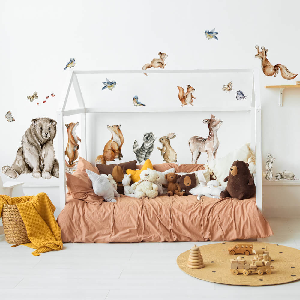 Wall stickers Woodland - Forest animals